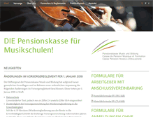 Tablet Screenshot of musikundbildung.ch